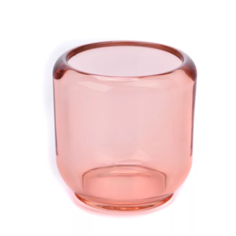 Farbiger Kerzenhalter aus Glas