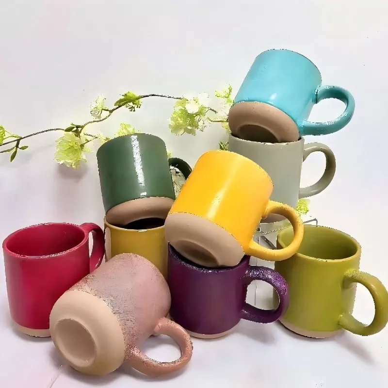 Maßgeschneiderte Keramik-Steinzeug-Tasse