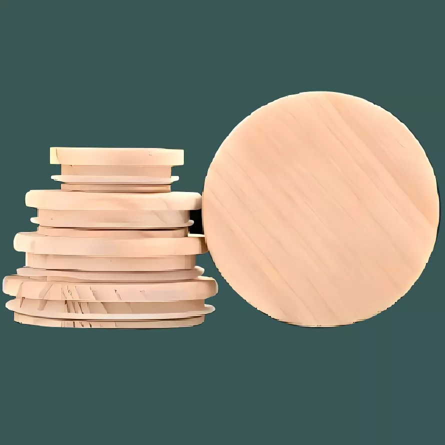 Personalisierter umweltfreundlicher Holzdeckel für Gläser