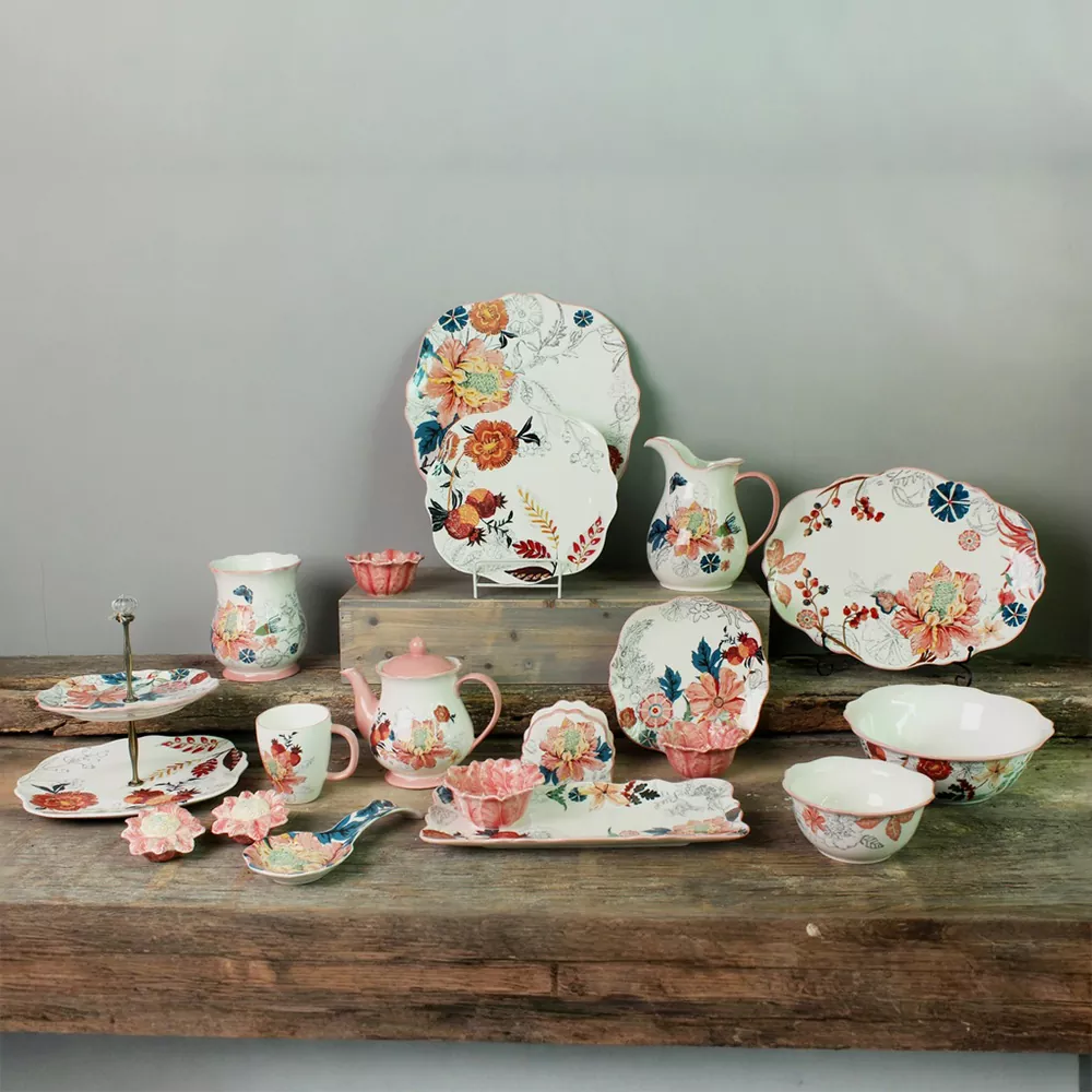 Garten-Keramikgeschirr-Set