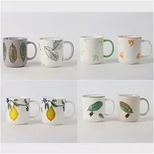 Handbemalte Keramiktasse