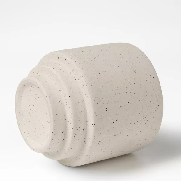 Gemusterte glasierte Keramik-Kerzenhalter