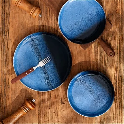 Vintage Ombre Keramik Schüssel Set