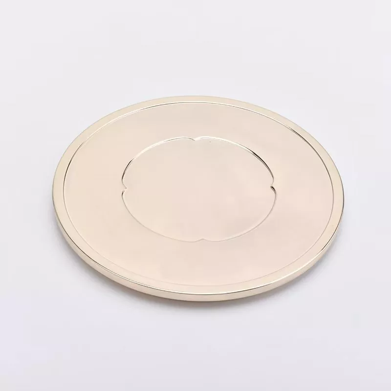 Runder scheibenförmiger Aromadiffusordeckel aus Zinklegierung